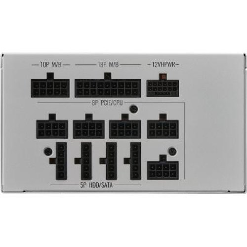 Блок живлення, 1050W, Cooler Master, ATX3.0, 140мм, активна PFC, 180 x 150 x 86 мм  (MPE-A501-AFCAG-3GEU)
