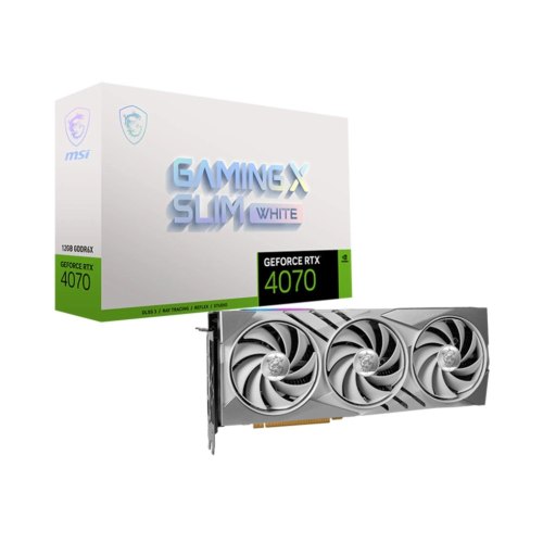 Відеокарта PCIE16 RTX4070 12GB GDDR6X RTX4070 GAM X SLIM 12G MSI
