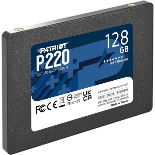 Накопичувач SSD SATA2.5 128GB P220 P220S128G25 PATRIOT