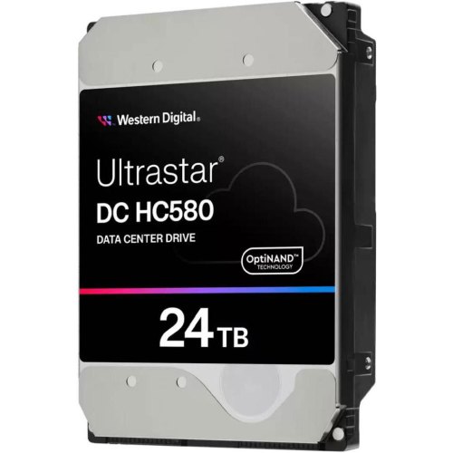 Жорсткий диск (HDD) SATA 24TB 7200RPM 6GB/S 512MB DC HC580 0F62796 WD