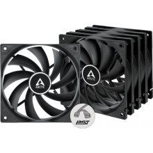 Кулер для корпусу, Arctic F12 PWM PST Black 5-Pack 120мм 22.4дБ, 1350об/хв, чорний (ACFAN00250A)