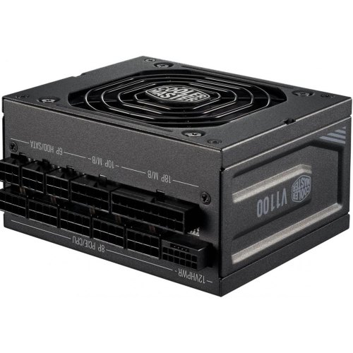Блок живлення, 1100W, Cooler Master V1100 SFX PLATINUM, ATX3.0, 92мм, КПД 94%, активна PFC, 100x125x63.5 (MPZ-B001-SFAP-BEU)