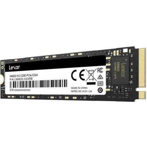 Накопичувач SSD LEXAR PCIE G3 M.2 NVME 512GB NM620 (LNM620X512G-RNNNG)