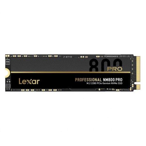 Накопичувач SSD LEXAR PCIE G4 M.2 NVME 1TB NM800 PRO (LNM800P001T-RNNNG)