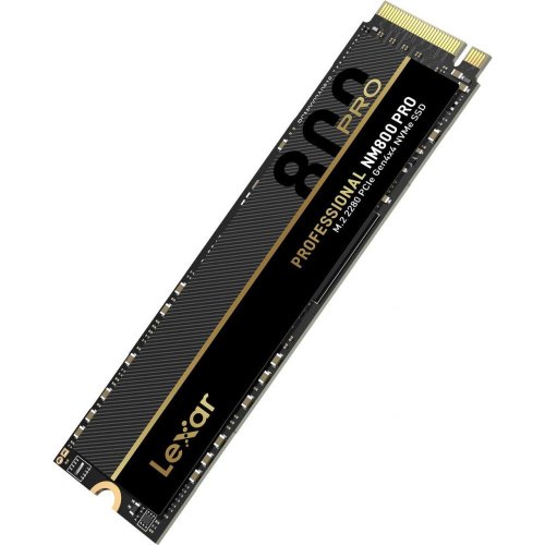 Накопичувач SSD LEXAR PCIE G4 M.2 NVME 1TB NM800 PRO (LNM800P001T-RNNNG)