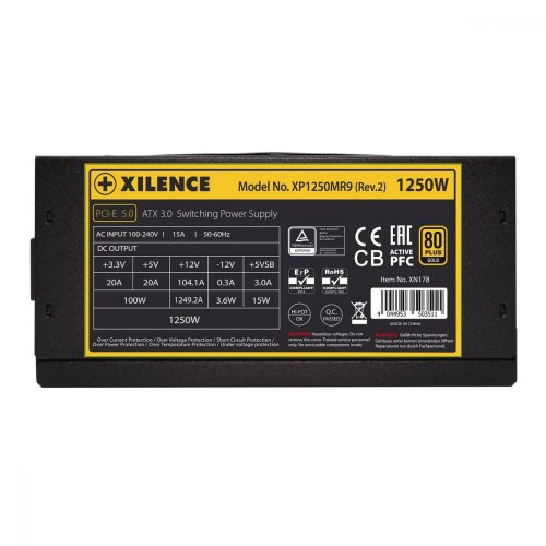 Блок живлення ATX3.0 1250W XN178 XILENCE