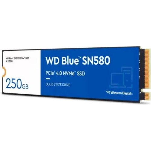Накопичувач SSD G4 M.2 NVME 250GB BLUE SN580 WDS250G3B0E WDC