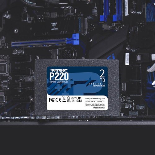 Накопичувач SSD SATA2.5 2TB P220 P220S2TB25 PATRIOT