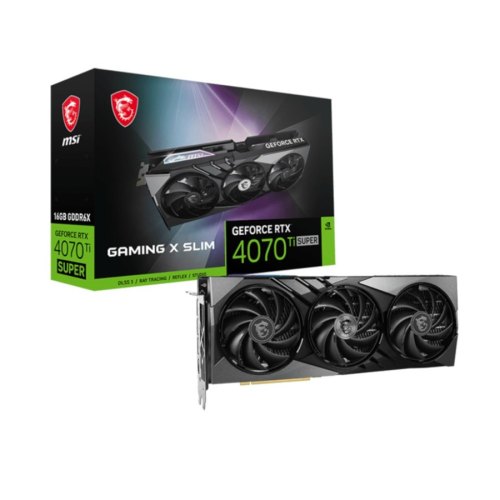 Відеокарта PCIE16 RTX4070TISUPER 16GB 4070TI SUP 16G GAM X SLIM MSI