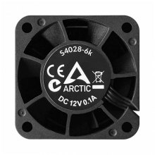 Кулер для корпусу, Arctic 40MM 24дБ, 6000об/хв, чорний