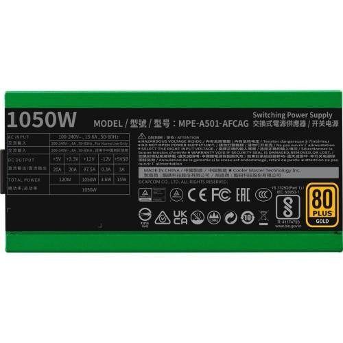 Блок живлення ATX 1050W MPEA501AFCAG3VEU COOLER MASTER