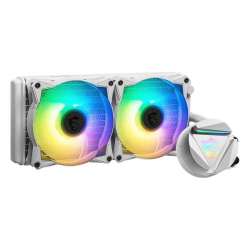 Система охолодження для комп’ютерного процесора MULTI SOCKET WHITE MAG CORELIQUID 240R V2 WH MSI