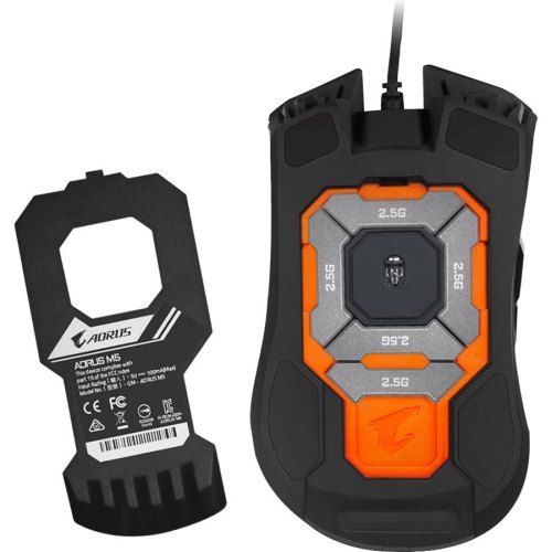 Mиша USB OPTICAL BLACK AORUS M5 GIGABYTE