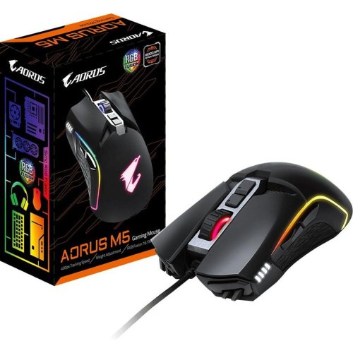 Mиша USB OPTICAL BLACK AORUS M5 GIGABYTE