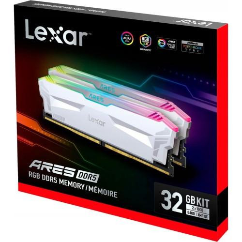 Набір з двох модулів пам'яті 32GB DDR5-6400 K2 LD5EU016G-R6400GDWA LEXAR