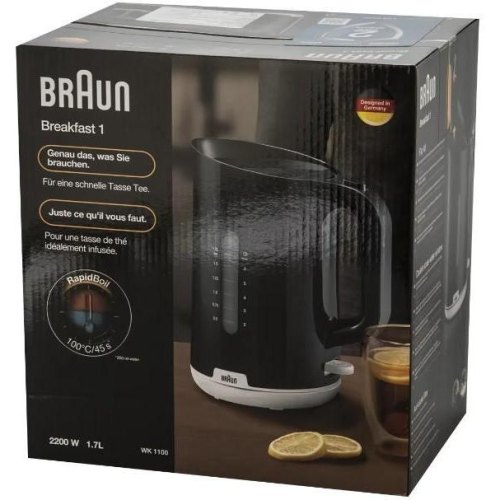 Електрочайник Braun WK 1100 BK (0X21010045)