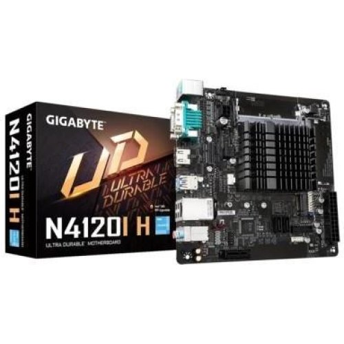 Материнська плата CELERON N4120 MITX N4120I H GIGABYTE