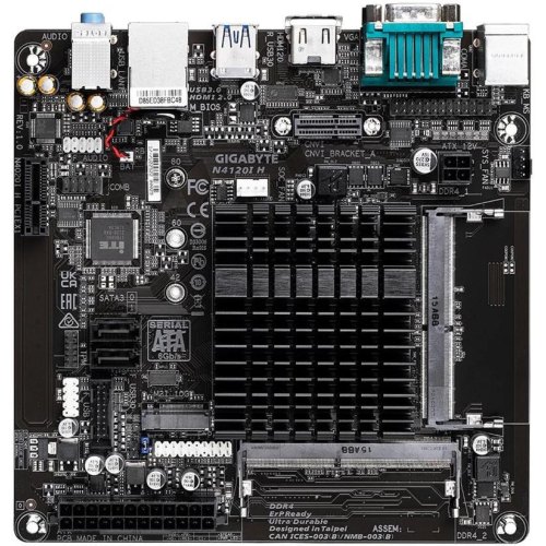 Материнська плата CELERON N4120 MITX N4120I H GIGABYTE