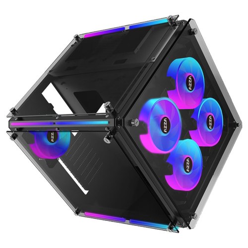 Комп`ютерний корпус ATX W/O PSU CUBE CSAZ-802 AZZA