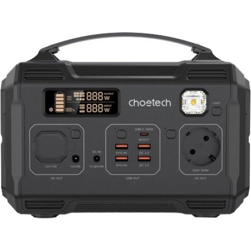 Портативна зарядна станція 300W BS002-EU-BK CHOETECH