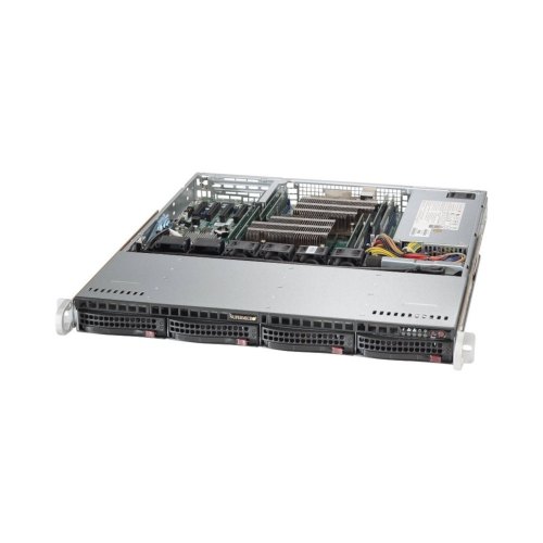 Серверний корпус 1U 800W 813MF2TQC-R804CB SUPERMICRO