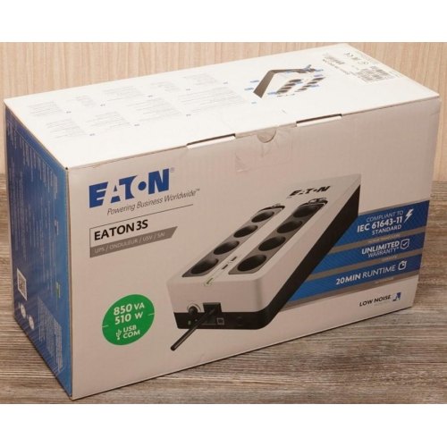 Джерело безперебійного живлення Eaton 3S 850 DIN