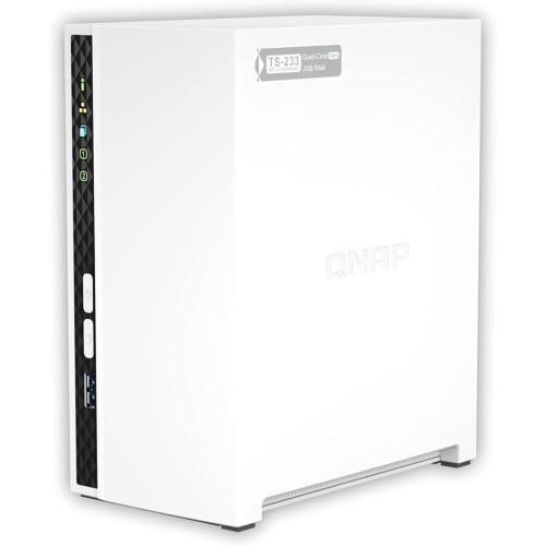 Система зберігання даних 2BAY NO HDD TS-233 QNAP