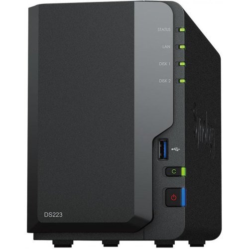 Система зберігання даних 2BAY NO HDD USB3.2 DS223 SYNOLOGY