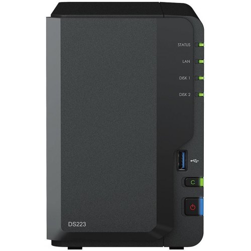 Система зберігання даних 2BAY NO HDD USB3.2 DS223 SYNOLOGY