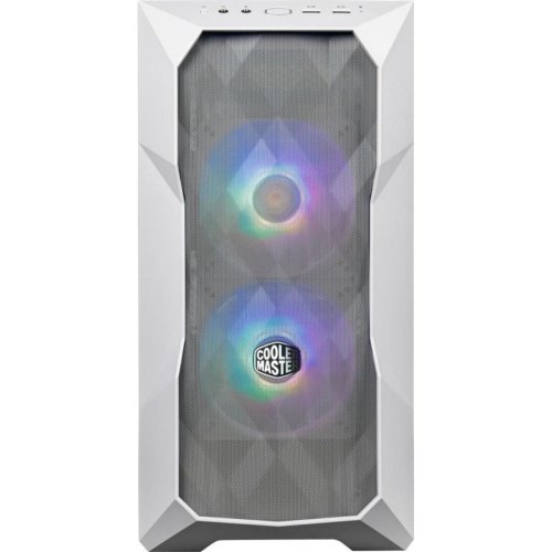Корпус без БЖ, Cooler Master MasterBox TD300 Mesh White (TD300-WGNN-S00)