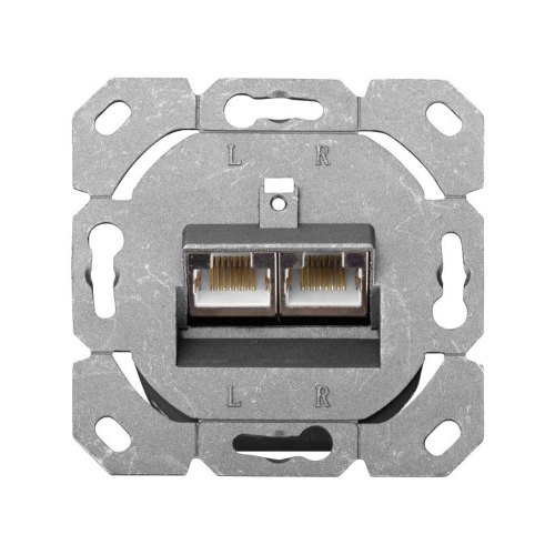 Розетка на два порта RJ45 CAT6 DN-9006-N DIGITUS by ASSMANN