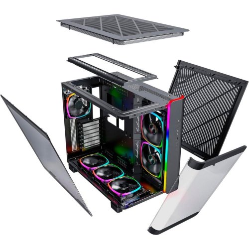 Корпус ATX W/O PSU KING 95 PRO (B) MONTECH