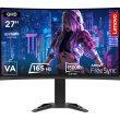 Монітор Lenovo 27 G27QC-30 66F4GAC2UA