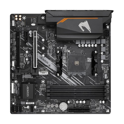 Материнська плата AMD B550 SAM4 MATX B550M AORUS ELITE 1.3 GIGABYTE