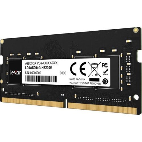 Оперативна пам'ять LEXAR 8GB PC25600 DDR4 SO (LD4AS008G-B3200GSST)