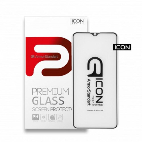 Захисне скло ArmorStandart Icon для Vivo Y19 Black (ARM55991-GIC-BK)