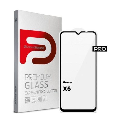 Захисне скло ArmorStandart Pro для Honor X6 / X6a Black (ARM69381)