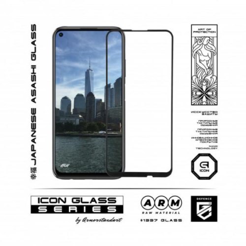 Захисне скло ArmorStandart Icon для Huawei P40 Lite E Black (ARM56466-GIC-BK)