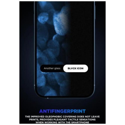 Захисне скло ArmorStandart Supreme Black Icon 3D для Apple iPhone 15 Pro Max Black (ARM68224)