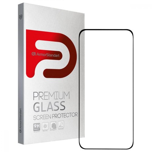 Захисне скло ArmorStandart Full Glue Curved для Xiaomi Mi 11/Mi 11 Pro Black (ARM58465)