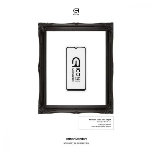 Захисне скло ArmorStandart Icon для Samsung A32 4G / A22 4G / M32 / M22 / A31 Black (ARM57970)