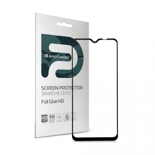 Захисне скло ArmorStandart Full Glue HD для Xiaomi Redmi 9 Black (ARM58316)