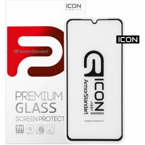 Захисне скло ArmorStandart Icon для Realme XT Black (ARM56301-GIC-BK)