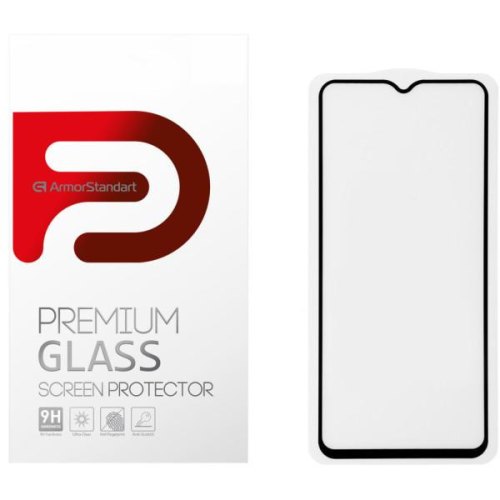 Захисне скло ArmorStandart Full Glue для Tecno POP 4 Pro (BC3) Black (ARM58130)