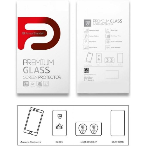 Захисне скло ArmorStandart Icon для Samsung A04 / A04s / A04e / M04 / F04 Black (ARM63894)