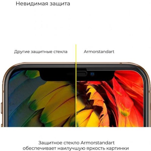 Захисне скло ArmorStandart Full Glue для Tecno POP 3 (BB2) Black (ARM57585)