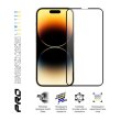 Захисне скло ArmorStandart Pro 3D LE для Apple iPhone 14 Pro Black (ARM65658)