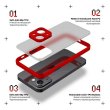 Чохол-накладка ArmorStandart Frosted Matte для OPPO A78 4G Red (ARM72409)