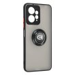 Чохол-накладка ArmorStandart Frosted Matte Ring для Xiaomi Redmi Note 12 4G Black (ARM68378)