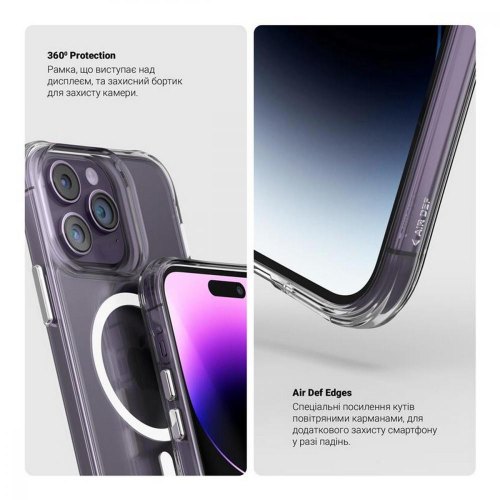 Чохол-накладка ArmorStandart Clear Magsafe для Apple iPhone 15 Pro Max Tansparent (ARM71052)